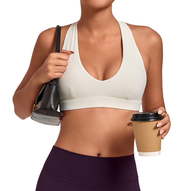 Sports Bra High Impact - samless women's gym workout sports bras
