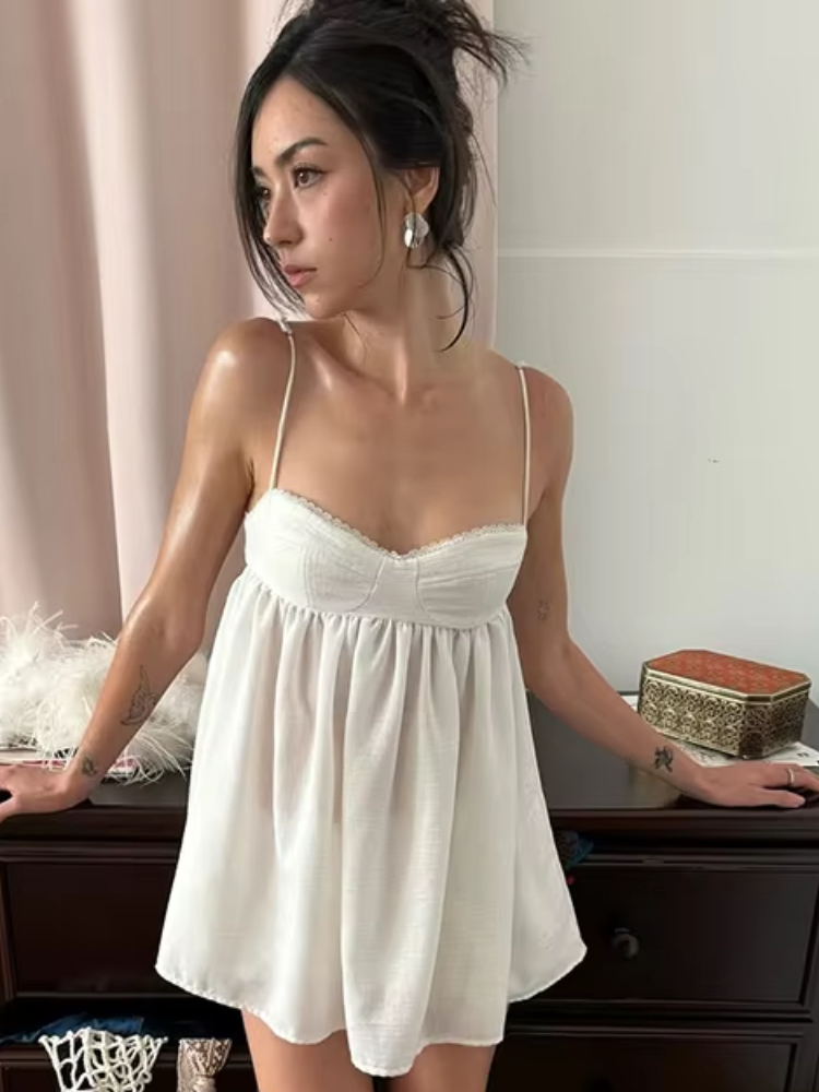 Cami Top Lace - Nibber Classic 2Piece Set Women Folds