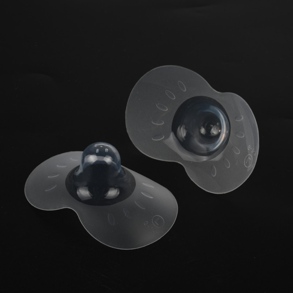 Nipple Cover Pasties - 2Pcs Silicone Breastfeeding Nipple Protectors Feeding