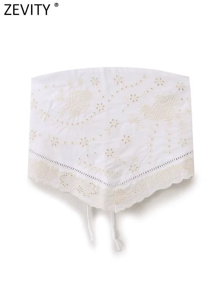 Strapless Bra Backless - Zevity Women Sexy Strapless Hollow Out