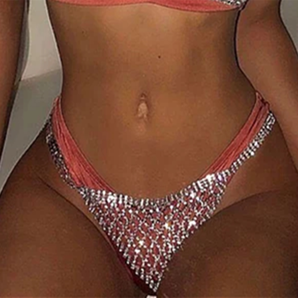 Stonefans Lưới Ren Body Dây Ch - đánh giá và giá Thong Bikini Women