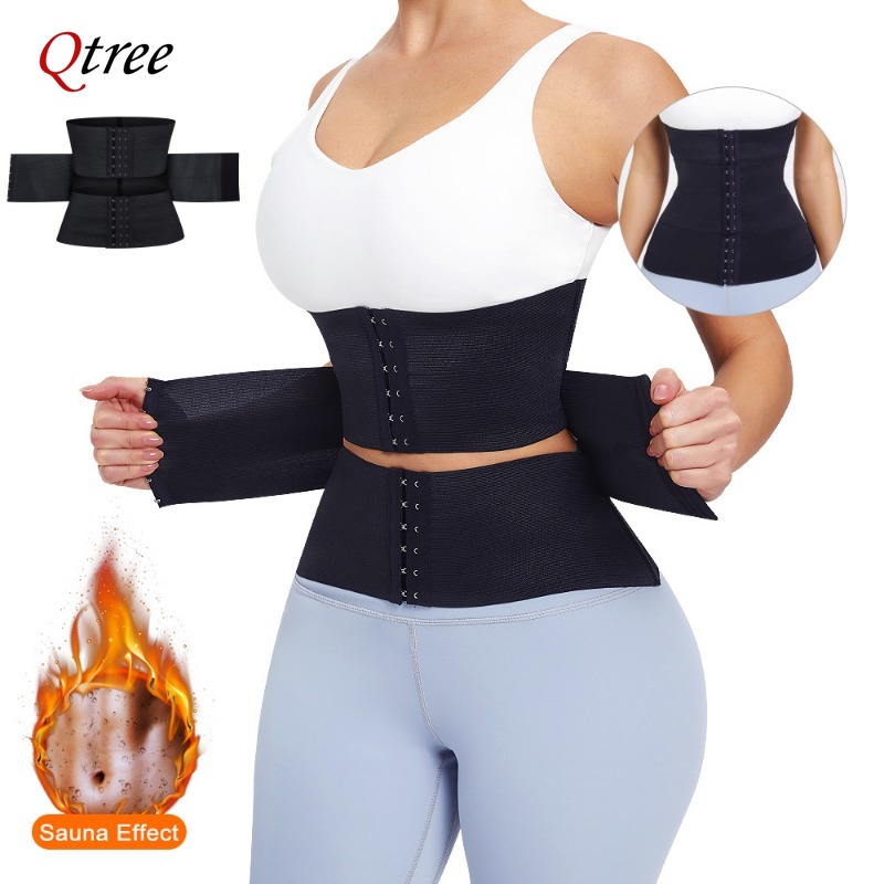 Qtree Upgraded Waist Trainer S - đánh giá và giá Shapewear Bodysuit Firm