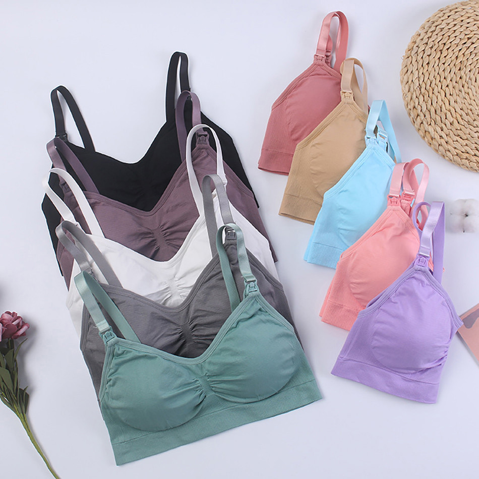 Breathable Maternity Pregnant  - đánh giá và giá Nursing Bra Sleep