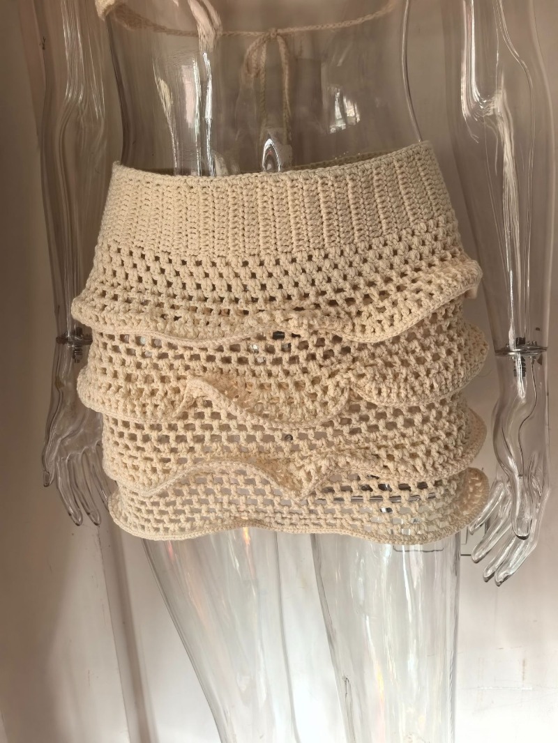 Women Hand Crochet Knitted Ruf - đánh giá và giá Cami Top Lace