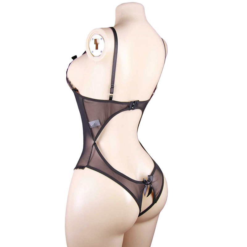 Women Sexy Open Bra Strap Ling - đánh giá và giá Babydoll Chemise Night
