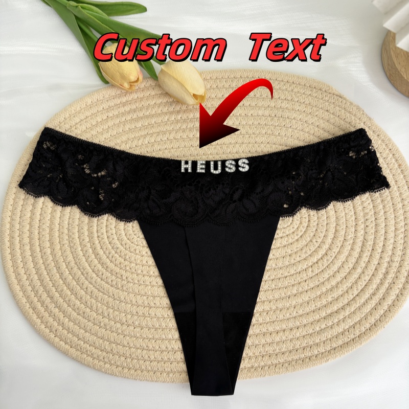 Personalized Custom Thong Name - đánh giá và giá Thong Bikini Women