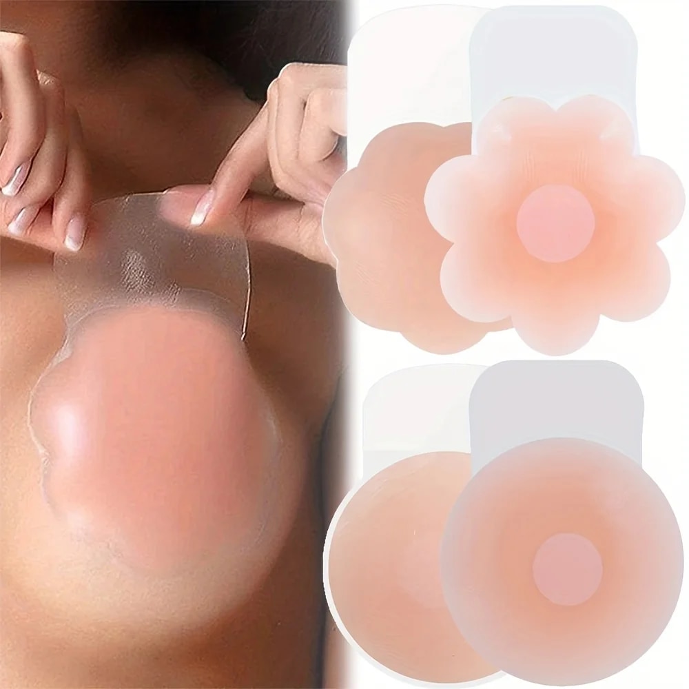 1Pairs Silicone Nipple Cover L - đánh giá và giá Silicone Bra Adhesive