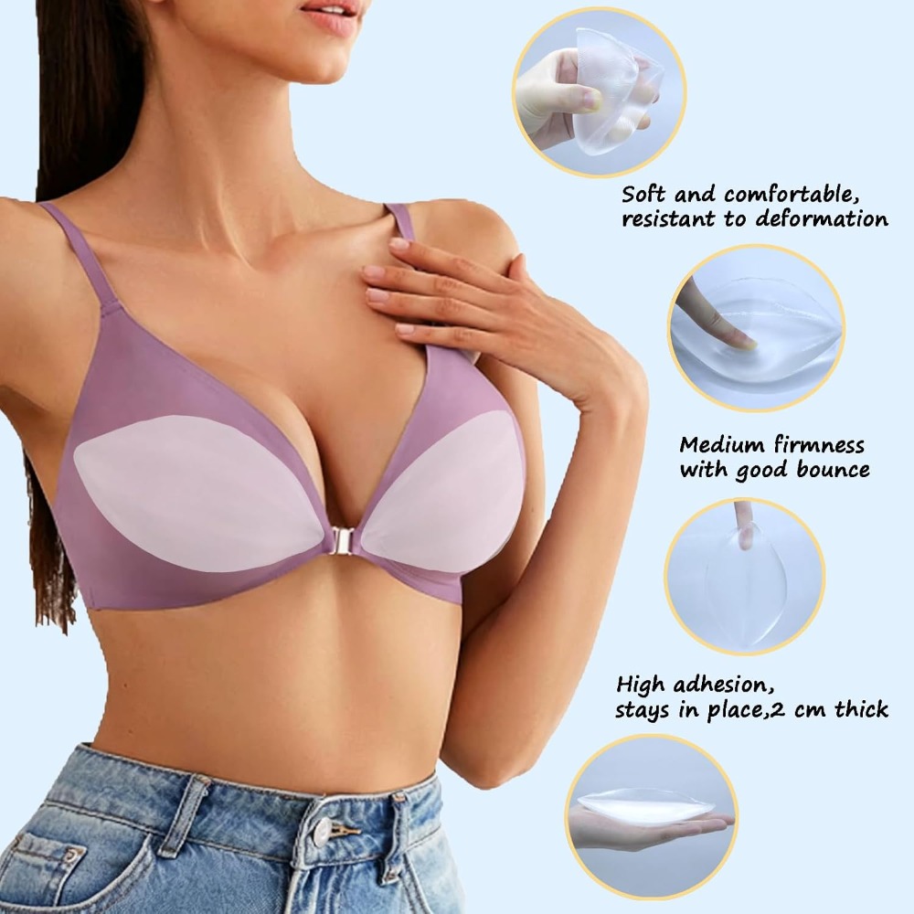 Adhesive Silicone Bra Inserts  - đánh giá và giá Silicone Bra Adhesive
