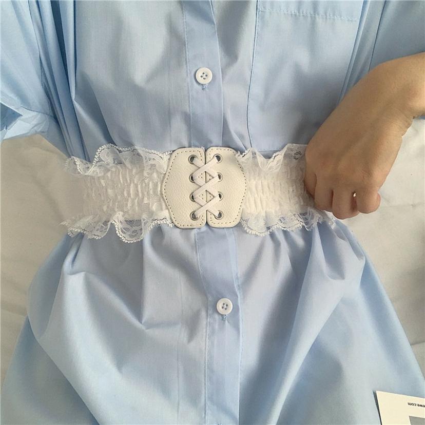 1 Pcs Lace Waist Cinching Belt - đánh giá và giá Corset Waist Cinch