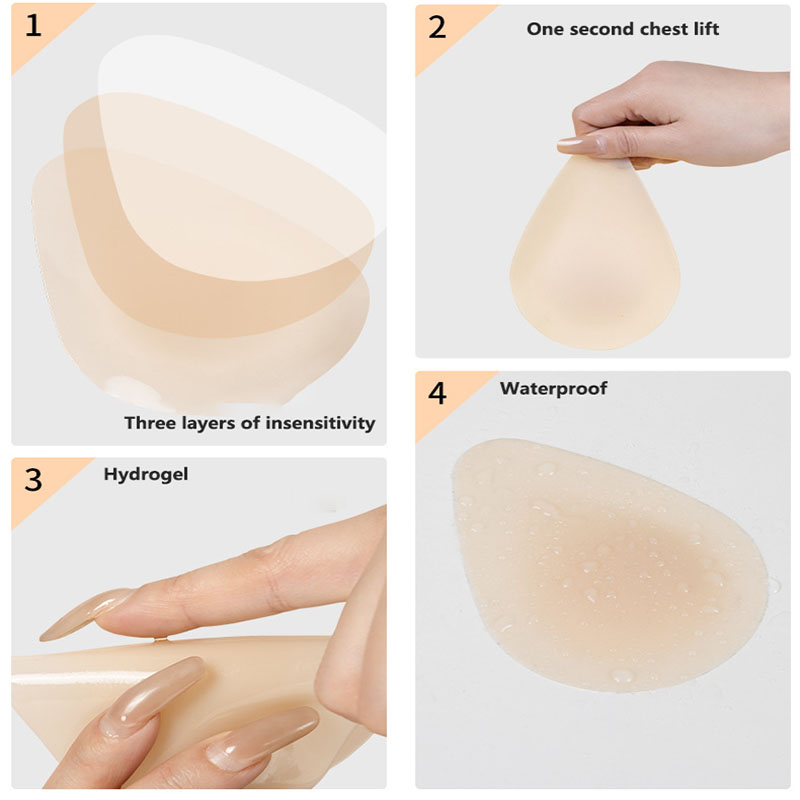Waterdrop Invisible Bra Silico - đánh giá và giá Nipple Cover Pasties