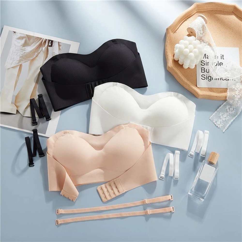 Soft Push Up Strapless Invisib - đánh giá và giá Bralette Wireless Soft