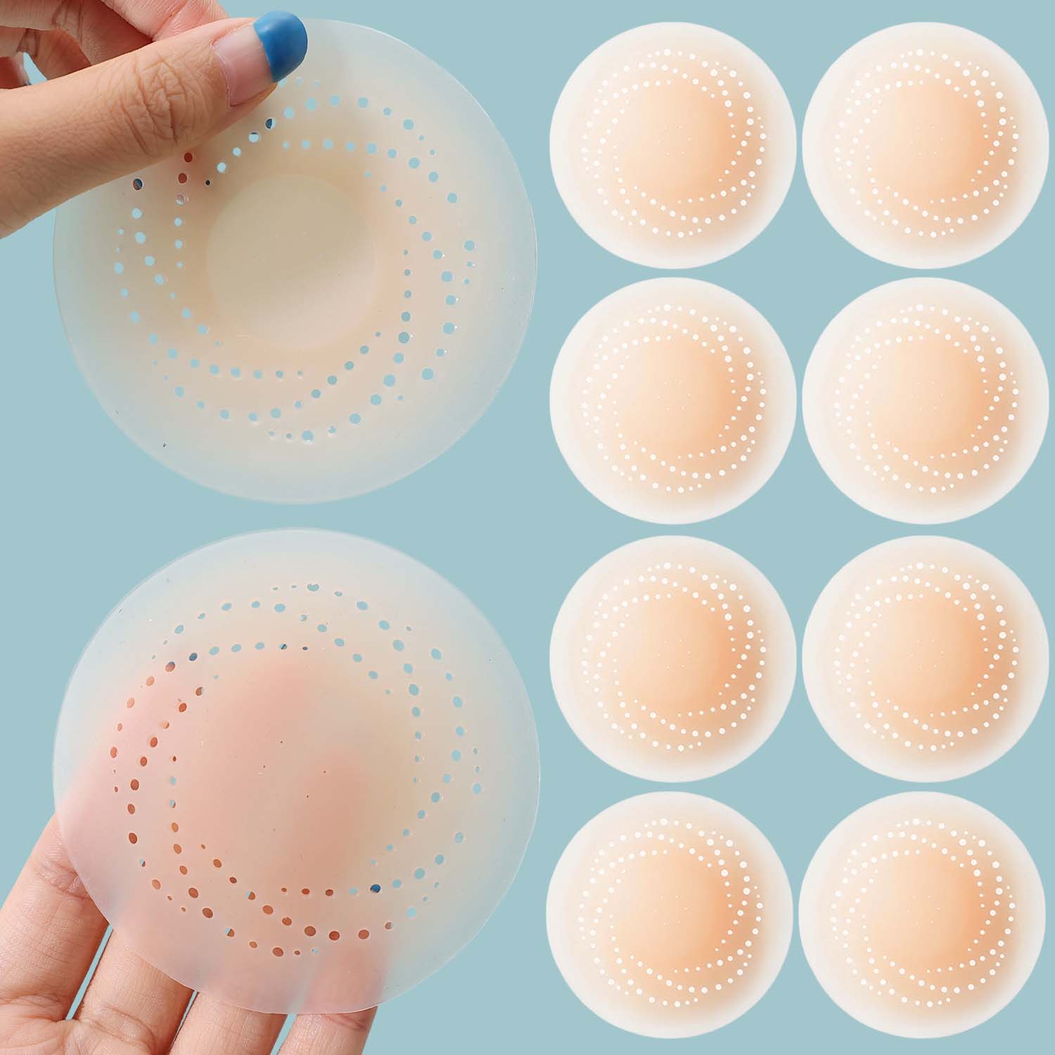 2-10PCS Invisible Self Adhesiv - đánh giá và giá Nipple Cover Pasties