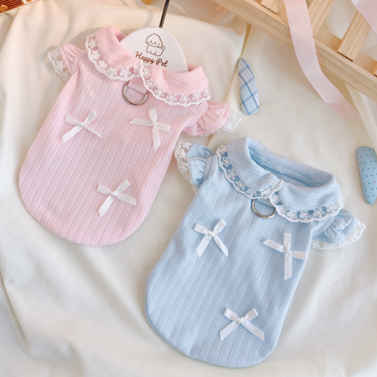 Pet Spring Lace Bow Vest Can P - đánh giá và giá Lace Teddy Lingerie