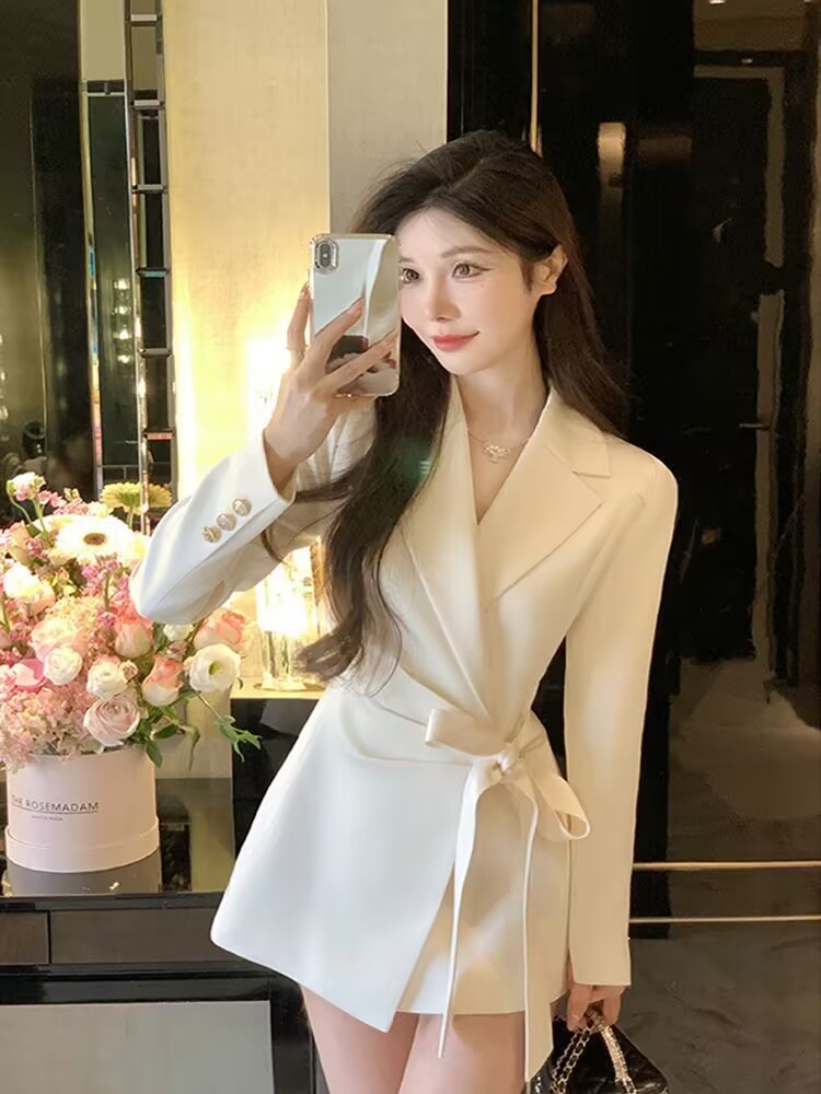 Solid Color 2026 Autumn New Ko - đánh giá và giá Corset Waist Cinch