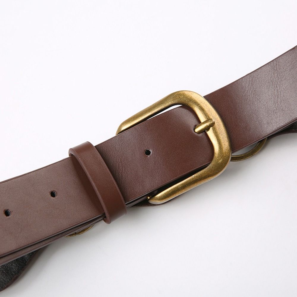 Grommet PU Leather Waist Belt  - đánh giá và giá Corset Waist Cinch