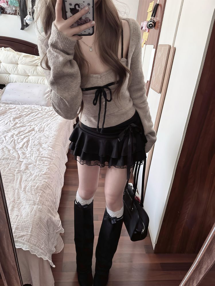 Japanese Vintage Coquette 3 Pi - đánh giá và giá Cami Top Lace