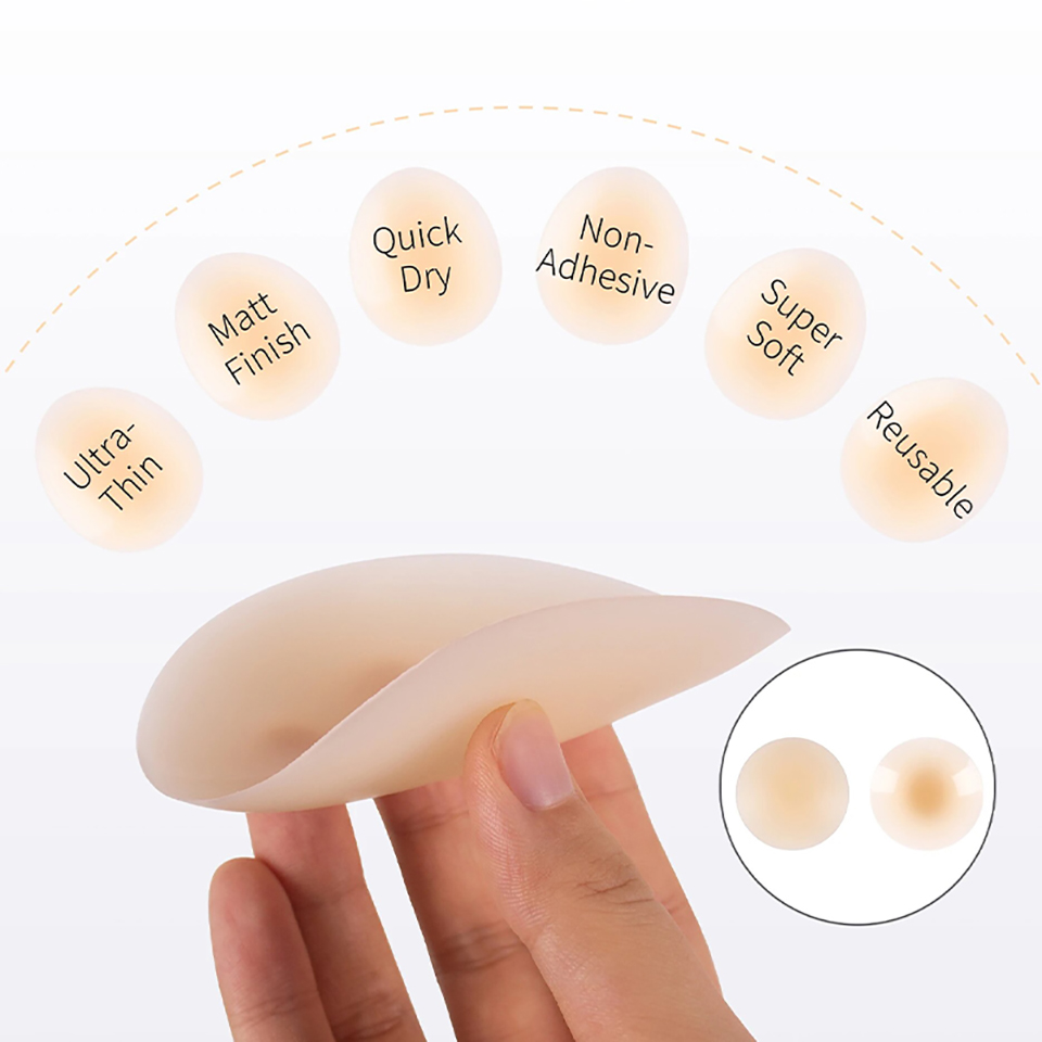 No Glue Self Adhesive Nipple C - đánh giá và giá Nipple Cover Pasties