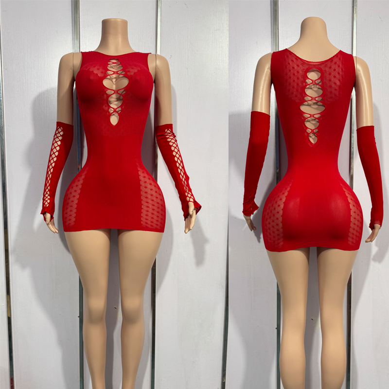 Plus Size Bodysuit Hollow Out  - đánh giá và giá Babydoll Chemise Night