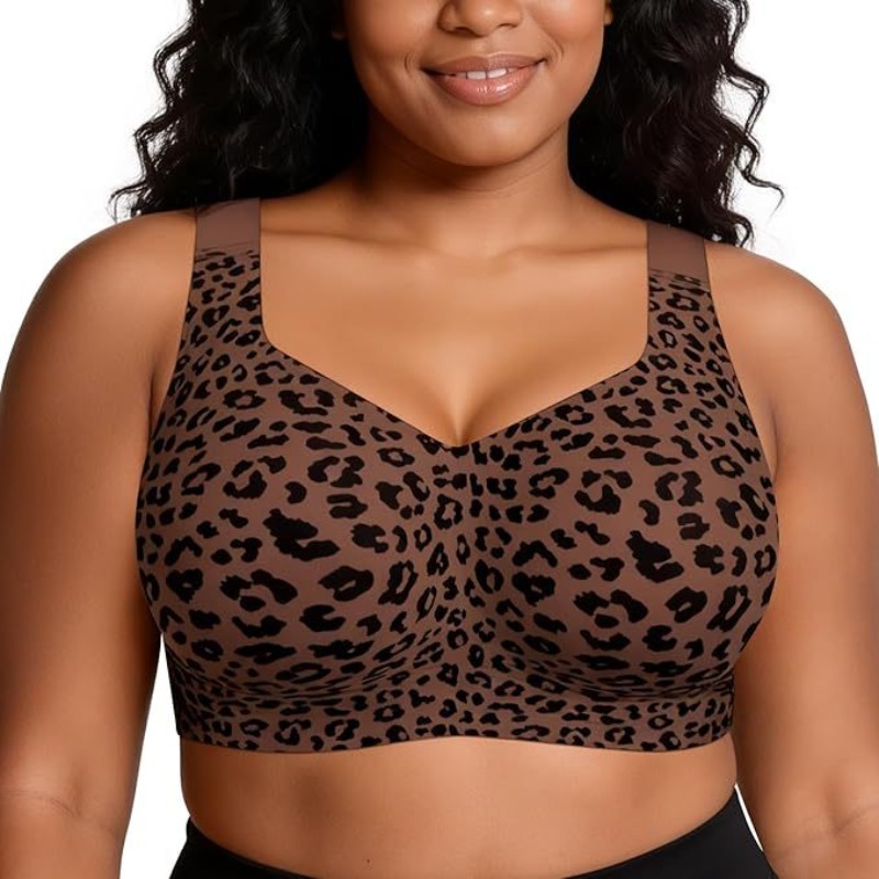Leopard Jelly Bras No Underwir - đánh giá và giá Push Up Bra Padded