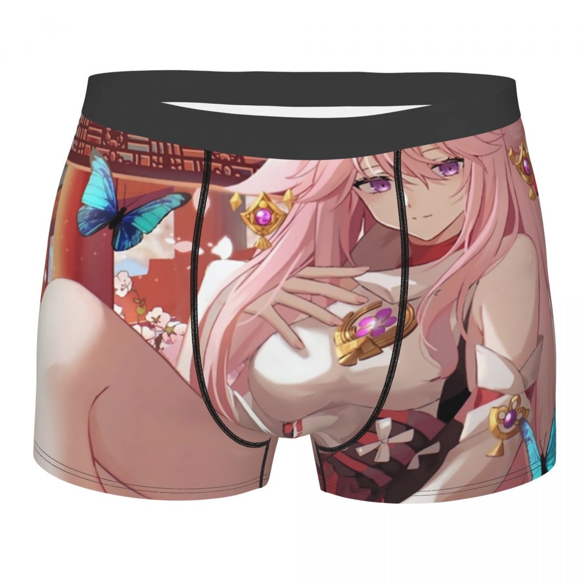 Genshin Impact Yae Miko Boxer  - đánh giá và giá Boyshort Underwear