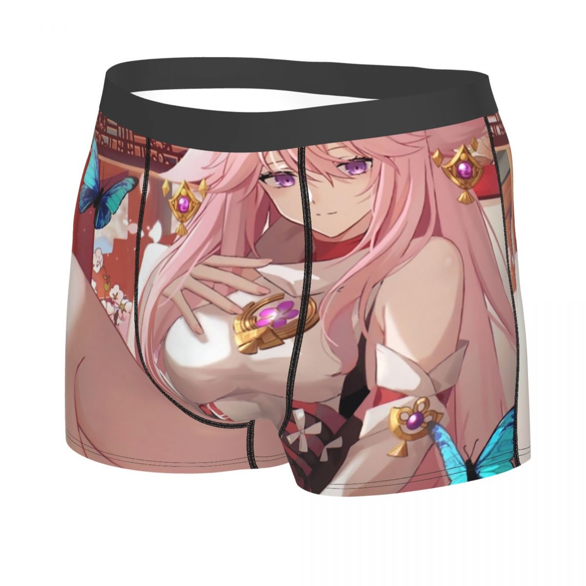 Genshin Impact Yae Miko Boxer  - đánh giá và giá Boyshort Underwear