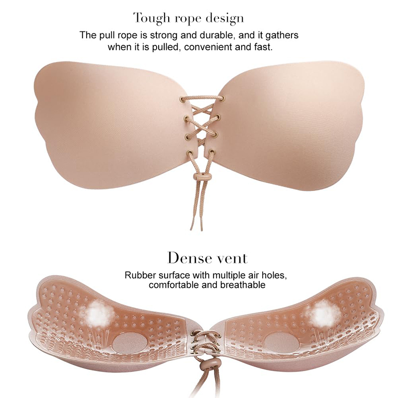 1/2 Pairs Women Summer Backles - đánh giá và giá Push Up Bra Padded