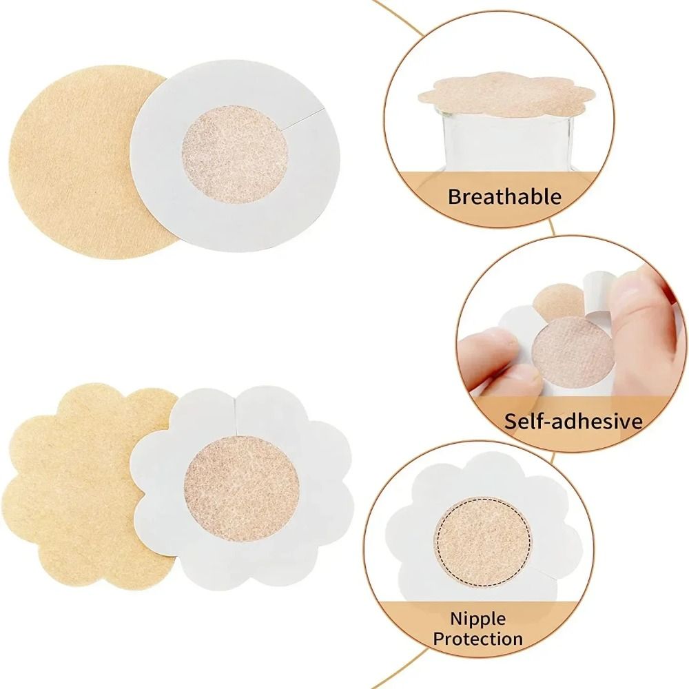 Non-woven Nipple Cover Sticker - đánh giá và giá Silicone Bra Adhesive