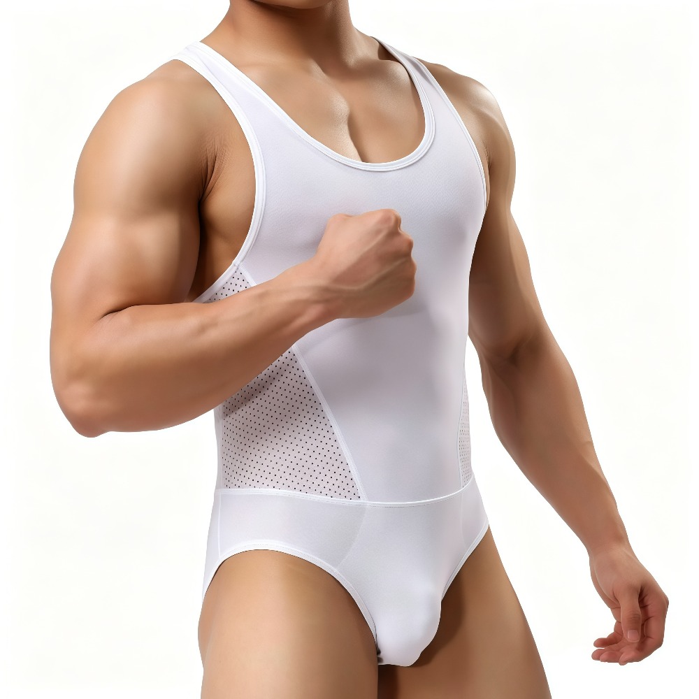 1Pcs Men High Elastic Ice Silk - đánh giá và giá Shapewear Bodysuit Firm