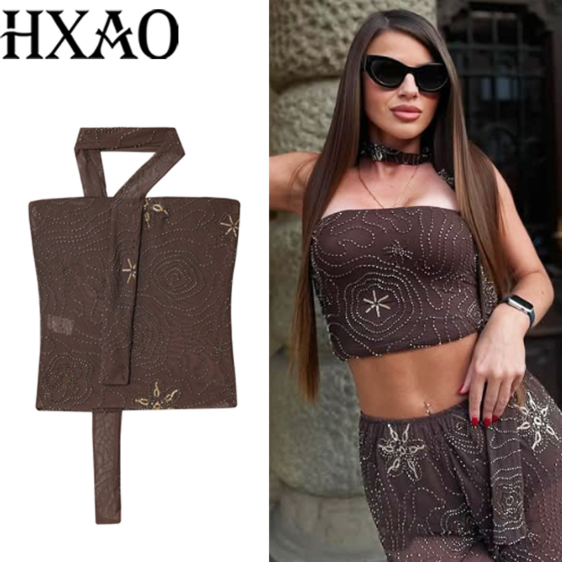 HXAO Corset Crop Tops For Woma - đánh giá và giá Strapless Bra Backless