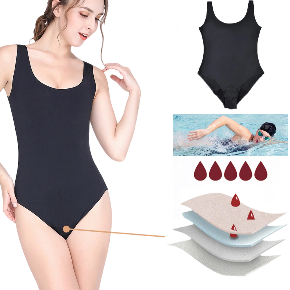 Menstrual Swimsuit Women 4 Lay - đánh giá và giá Period Panty Absorbent
