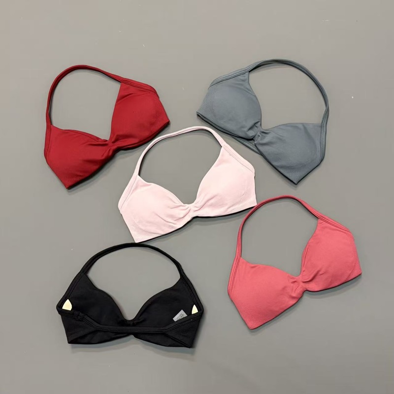 Women Halter Sports Bra V-Neck - đánh giá và giá Sports Bra High Impact