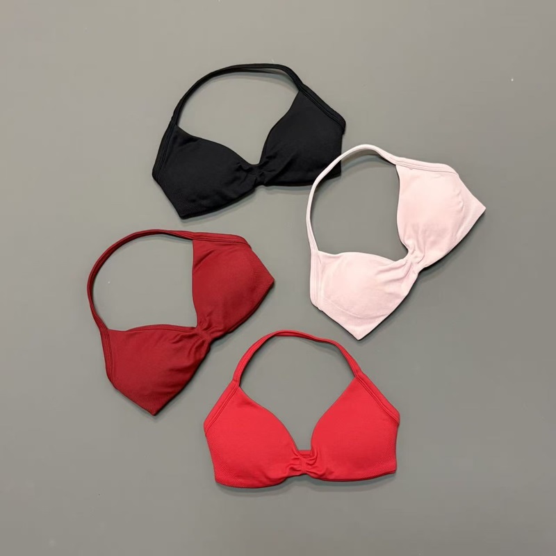 Women Halter Sports Bra V-Neck - đánh giá và giá Sports Bra High Impact