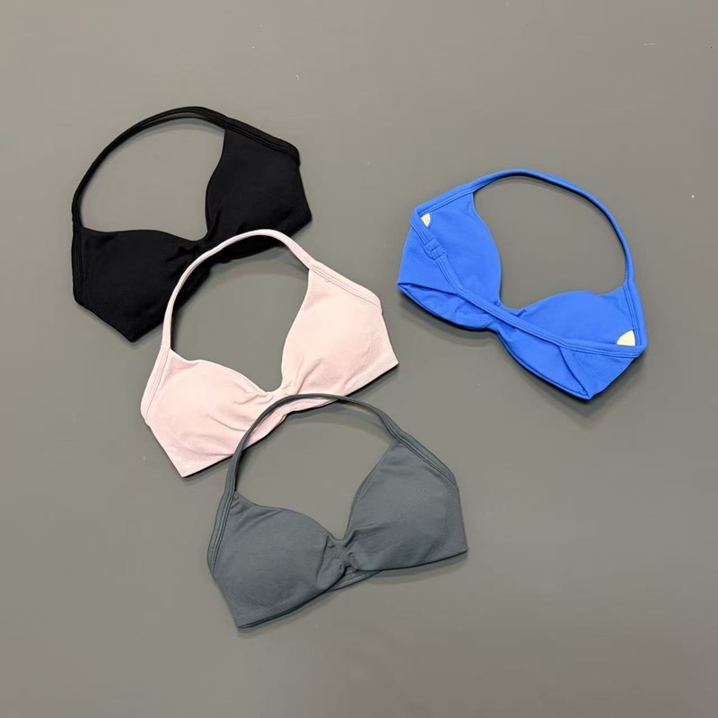 Women Halter Sports Bra V-Neck - đánh giá và giá Sports Bra High Impact