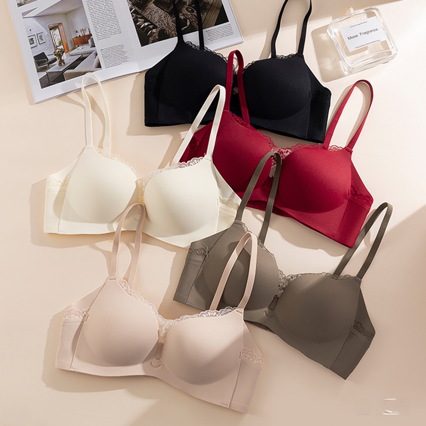 Pure KUCLUT Lace Palm Cup Smal - đánh giá và giá Seamless Underwear Women