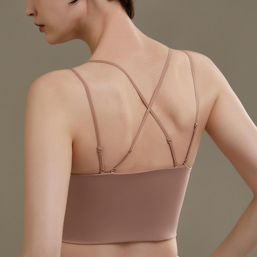 Women Spaghetti Strap Sports B - đánh giá và giá Bralette Wireless Soft