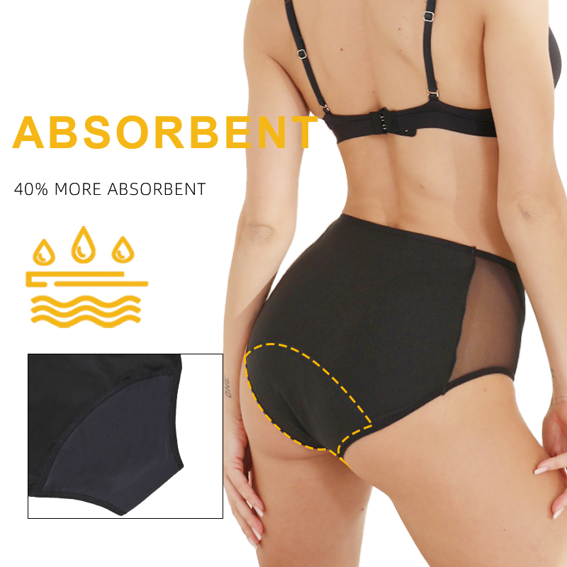 Drop shipping Women's High-wai - đánh giá và giá Period Panty Absorbent
