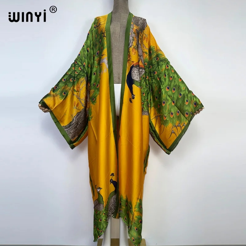 WINYI 2026 Summer Women Cardig - đánh giá và giá Robe Silk Women