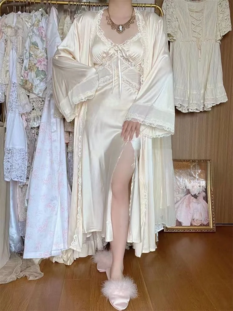 Silk Robe Gown Sets Women Gent - đánh giá và giá Robe Silk Women