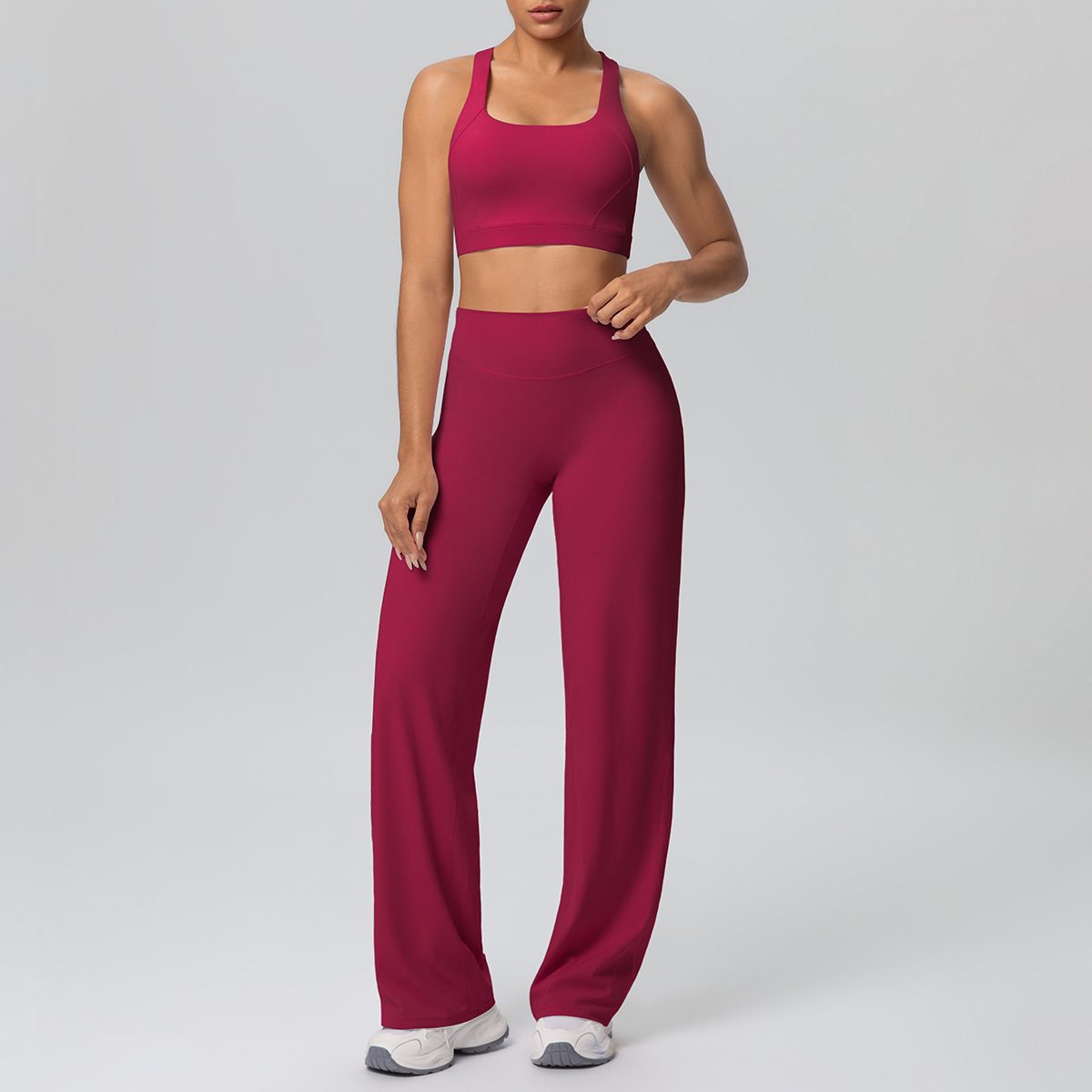 Pad Cross Shoulder Strap Yoga  - đánh giá và giá Sports Bra High Impact